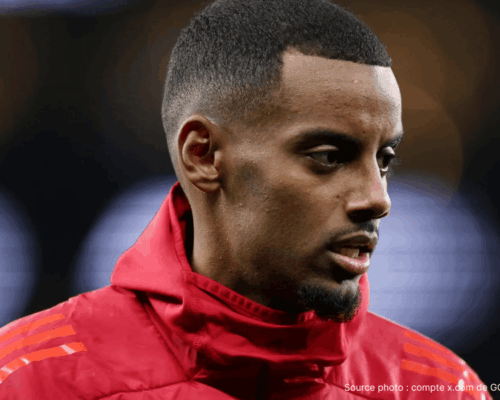 Alexander Isak Liverpool maillot rouge action Premier League 2026
