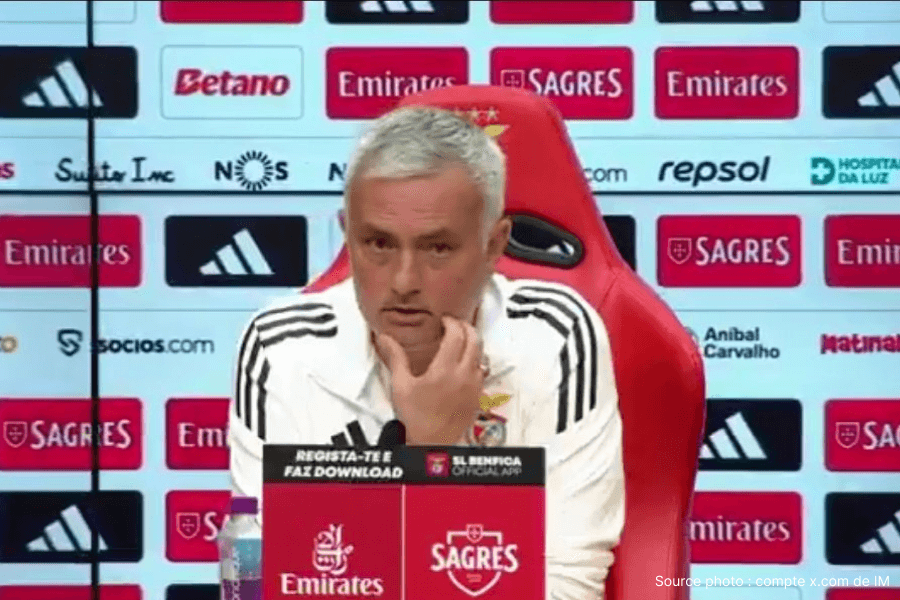 Mourinho conférence de presse Benfica réplique traître tunnel Porto