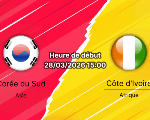 Pronostic Corée du Sud vs Côte d'Ivoire amical international 28 mars 2026 Stadium MK Milton Keynes