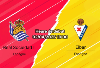 Pronostic Real Sociedad II vs SD Eibar LaLiga Hypermotion Segunda Division journée 33 2 avril 2026 bookmakers-rdc