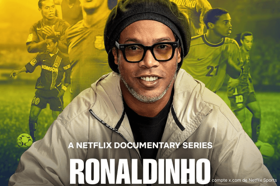 Netflix affiche documentaire Ronaldinho L'Unique sortie 16 avril 2026