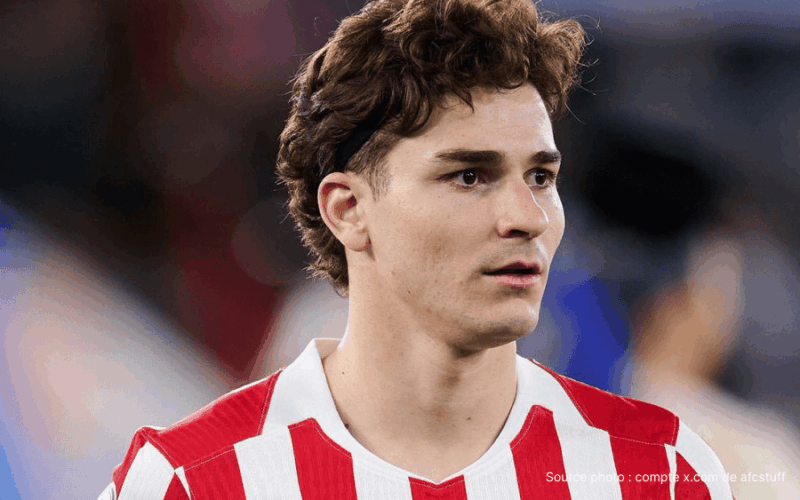 Julián Álvarez Atletico Madrid attaquant argentin cible Arsenal transfert 2026