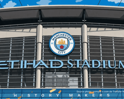 Manchester City Etihad Stadium choc direct Arsenal titre Premier League 2026