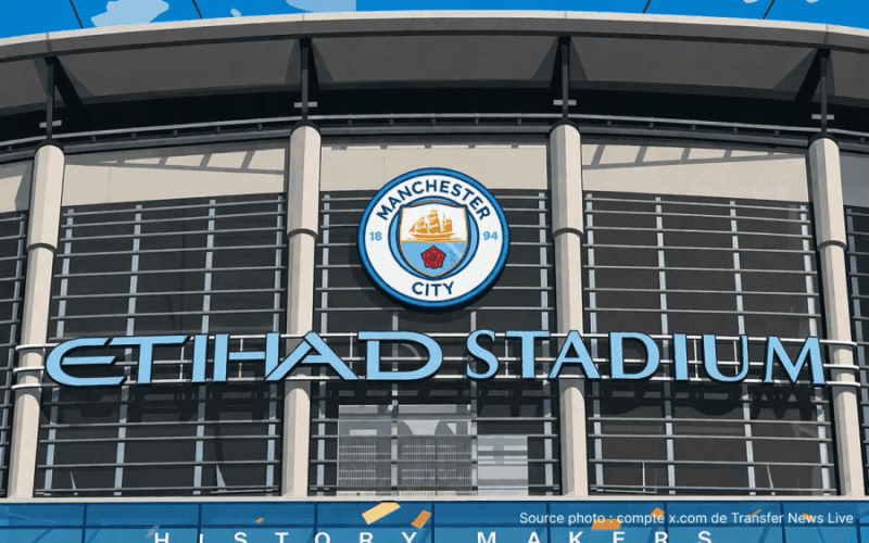 Manchester City Etihad Stadium choc direct Arsenal titre Premier League 2026