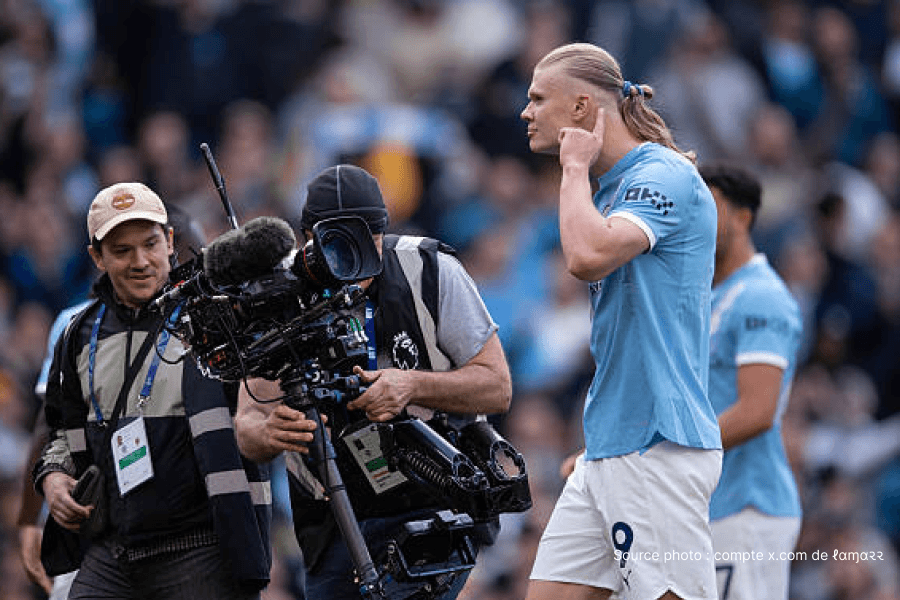 Erling Haaland but 23 Manchester City Arsenal Etihad Premier League 2026