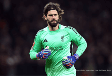 Alisson Becker gardien Liverpool accord verbal Juventus Turin 2026