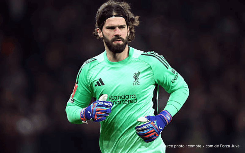 Alisson Becker gardien Liverpool accord verbal Juventus Turin 2026