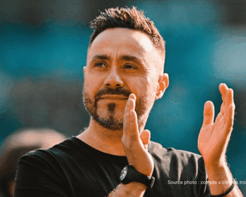 Roberto De Zerbi nouveau manager Tottenham Hotspur conférence presse mars 2026