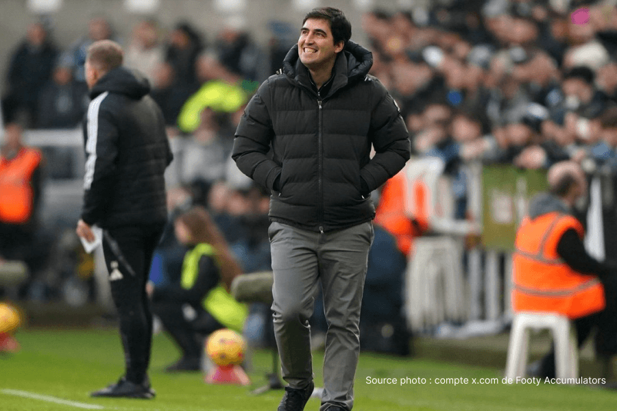 Andoni Iraola entraîneur Bournemouth conférence presse Vitality Stadium avril 2026