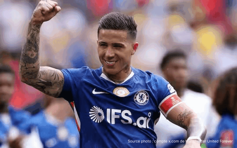 Enzo Fernandez Jude Bellingham tribunes Mutua Madrid Open avril 2026