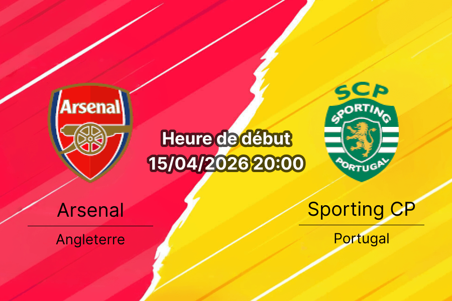 Pronostic Arsenal vs Sporting CP Ligue des Champions quart de finale retour 2026 – Emirates Stadium Londres