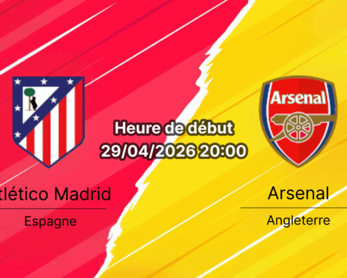 pronostic atletico madrid arsenal demi finale ligue des champions 2026 metropolitano 29 avril bookmakers rdc