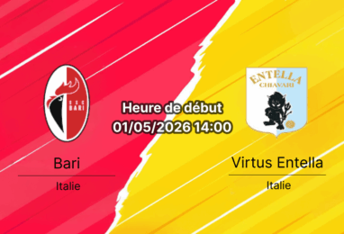Pronostic Bari vs Virtus Entella – Serie B 1er mai 2026, analyse cotes et prédiction match de maintien