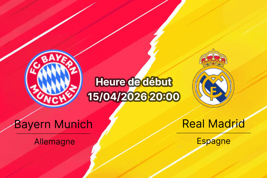 Pronostic Bayern Munich vs Real Madrid Ligue des Champions quart de finale retour 2026 – Allianz Arena Munich