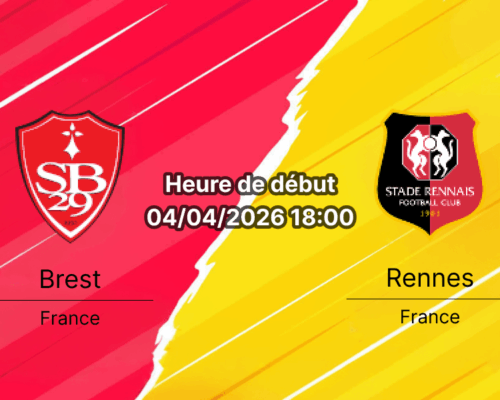 Pronostic Brest vs Rennes Ligue 1 journée 28 Derby Breton 4 avril 2026 Stade Francis-Le Blé bookmakers-rdc