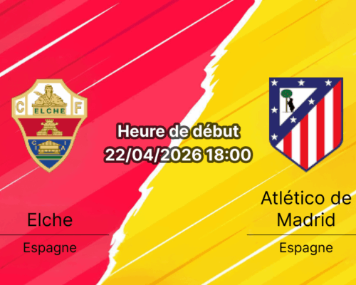 Pronostic Elche CF vs Atlético de Madrid LaLiga EA Sports journée 33 22 avril 2026 – analyse tactique xG cotes Estadio Martínez Valero | bookmakers-rdc.com