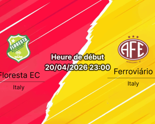 Pronostic Floresta EC – Ferroviário : le choc du Nord-Est en Série C