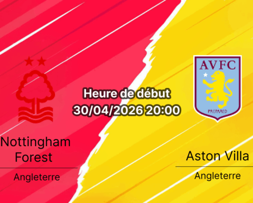 Pronostic Nottingham Forest vs Aston Villa UEFA Europa League demi-finale 2026 – analyse xG et cotes City Ground
