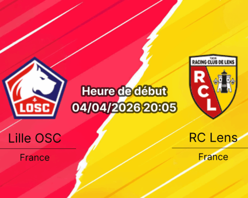 Pronostic Lille vs RC Lens Ligue 1 journée 28 Derby du Nord 4 avril 2026 Stade Pierre-Mauroy bookmakers-rdc