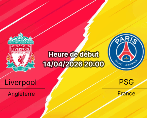 Pronostic Liverpool vs PSG Ligue des Champions quart de finale retour 14 avril 2026 Anfield Liverpool – analyse cotes qualification Kvaratskhelia Doué Salah champion LDC