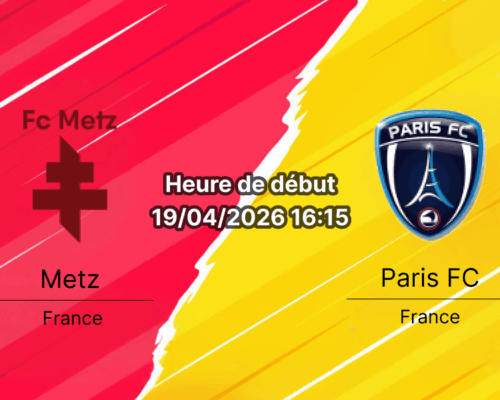 Pronostic FC Metz vs Paris FC Ligue 1 19 avril 2026 analyse cotes et paris Bookmakers-RDC