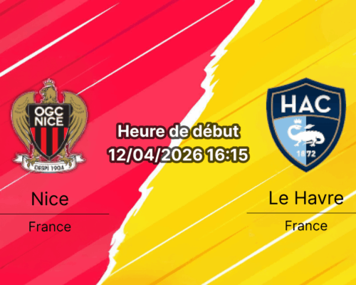 Pronostic Nice vs Le Havre Ligue 1 29e journée 12 avril 2026 Allianz Riviera – analyse et cotes