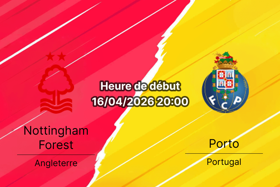 Pronostic Nottingham Forest vs FC Porto Europa League quart de finale retour 2026 – The City Ground Nottingham