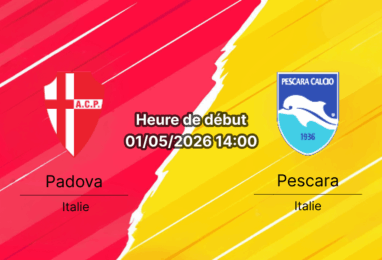 Pronostic Calcio Padova vs Delfino Pescara – Serie B 1er mai 2026, analyse BTTS cotes et prédiction match de maintien