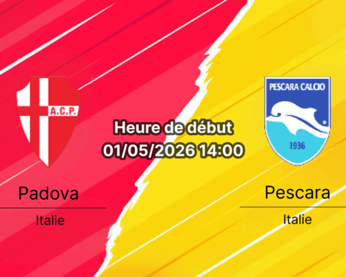 Pronostic Calcio Padova vs Delfino Pescara – Serie B 1er mai 2026, analyse BTTS cotes et prédiction match de maintien
