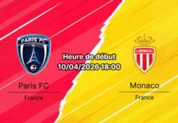 Pronostic Paris FC vs AS Monaco – Journée 29 Ligue 1 McDonald's 10 avril 2026, Stade Jean-Bouin, Paris