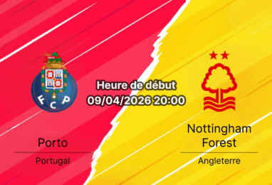 Pronostic FC Porto vs Nottingham Forest – Quart de finale aller UEFA Europa League 9 avril 2026, Estádio do Dragão, Porto