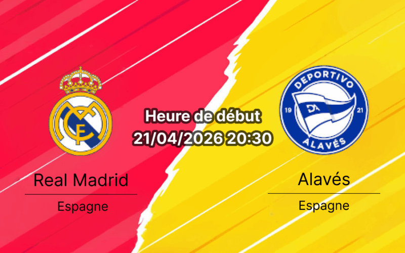 Pronostic Real Madrid vs Deportivo Alavés La Liga 21 avril 2026 – analyse cotes H2H Mbappé journée 32 Estadio Santiago Bernabéu