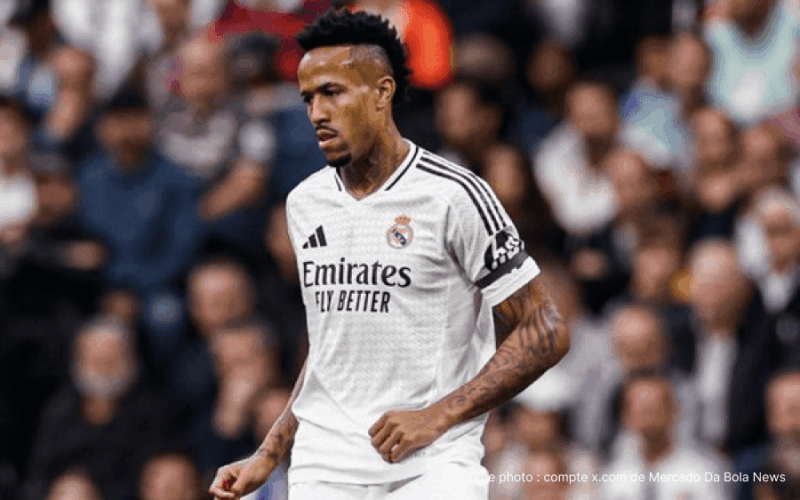 Éder Militão Real Madrid sort blessé en boitant avant la mi-temps contre Alavés