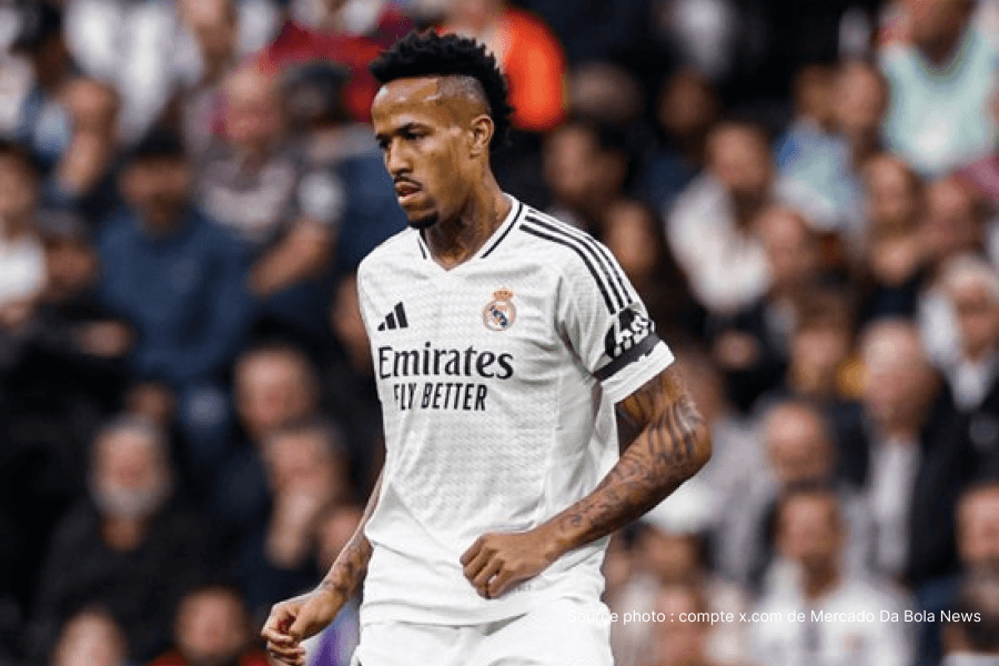 Éder Militão Real Madrid sort blessé en boitant avant la mi-temps contre Alavés