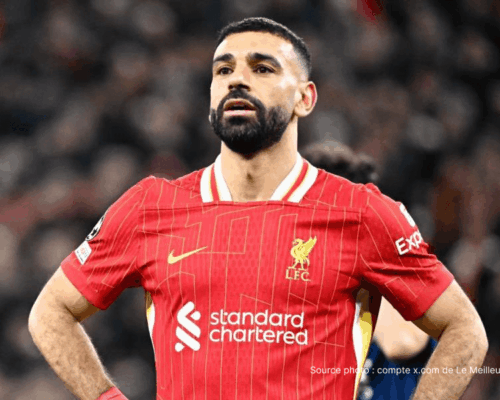 Mohamed Salah Liverpool maillot rouge Anfield annonce départ saison 2026