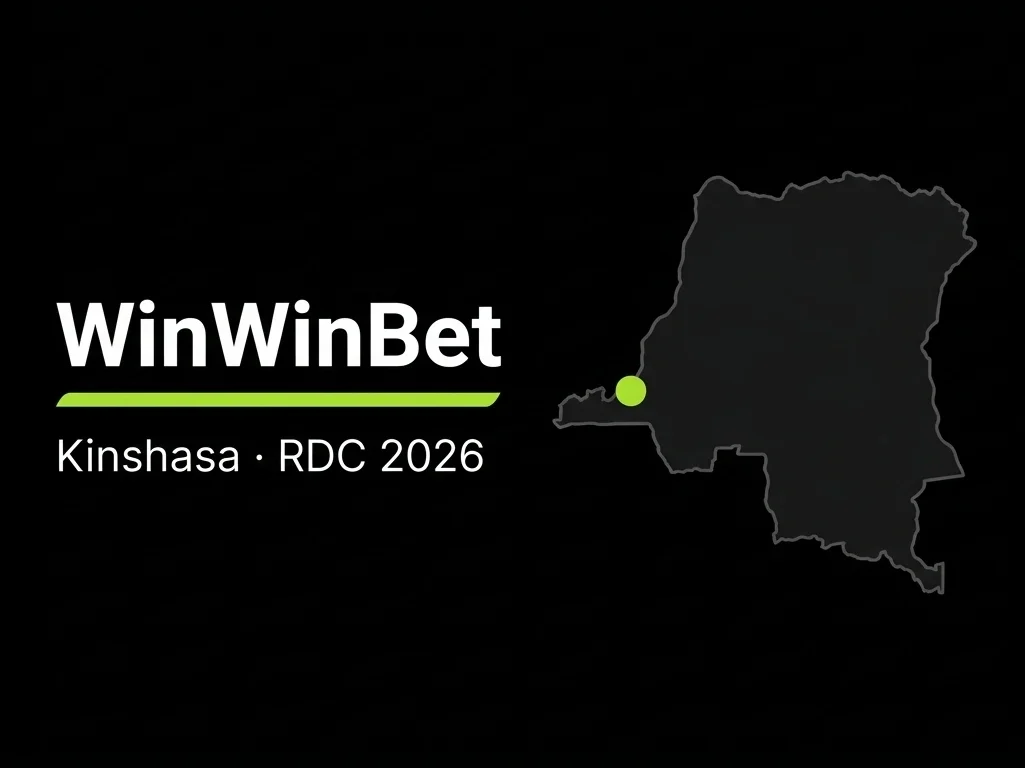 WinWinBet Kinshasa RDC 2026 — Site de paris sportifs en République Démocratique du Congo, devises CDF et USD.