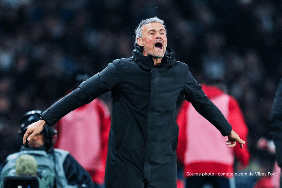 Luis Enrique entraîneur PSG en conférence de presse avant Luis Enrique rotation Lens PSG Budapest — Ligue 1 13 mai 2026 Stade Bollaert-Delelis