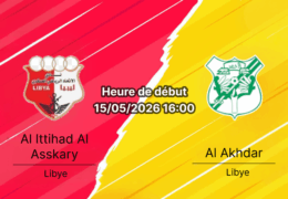 Derna Stadium, Championship Group B Libya, 15 mai 2026