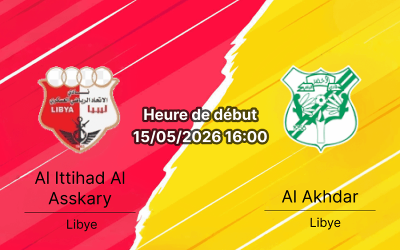 Derna Stadium, Championship Group B Libya, 15 mai 2026