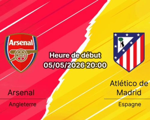 Pronostic Arsenal FC vs Atlético de Madrid – Demi-finale retour Ligue des Champions UEFA 5 mai 2026 – Analyse xG H2H absences et cotes de paris – bookmakers-rdc.com
