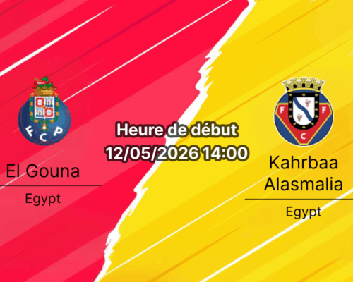 Pronostic El Gouna Kahrbaa Alasmalia — Stade Khaled Beshara, Egyptian Premier League groupe de relégation 12 mai 2026