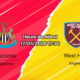 Pronostic Newcastle United West Ham — St. James' Park, Premier League, journée 37, 17 mai 2026