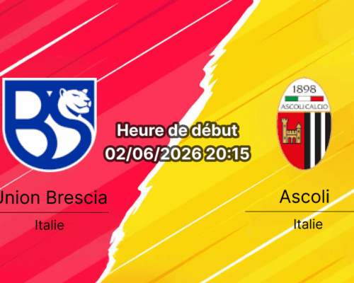 Pronostic Union Brescia Ascoli – Stadio Mario Rigamonti, finale Playoff Serie C, 2 juin 2026