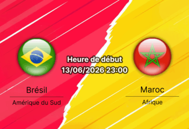 Pronostic Brésil Maroc – MetLife Stadium East Rutherford, Coupe du Monde FIFA 2026 Groupe C, 13 juin 2026