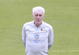 Hugo Broos entraîneur Afrique du Sud en conférence de presse avant Bafana Bafana Mexique 11 juin 2026 – Coupe du Monde Groupe A Estadio Azteca