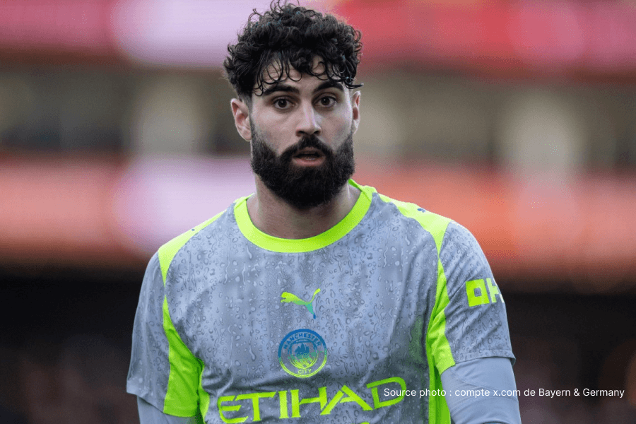 Joško Gvardiol sous le maillot de la Croatie lors du match amical contre la Slovénie à Varaždin le 7 juin 2026 — défenseur de Manchester City attendu pour une prolongation face à l'intérêt du Bayern Munich