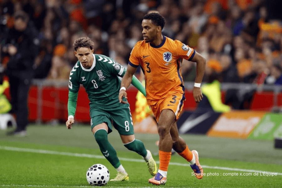 Jurrien Timber défenseur Arsenal et Pays-Bas déclaré forfait pour la Coupe du Monde 2026 — blessure à l'aine confirmée le 8 juin par la KNVB