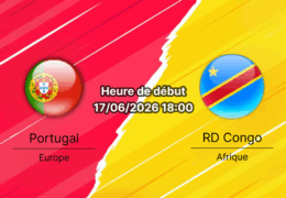 Pronostic Portugal RD Congo – NRG Stadium Houston, Coupe du Monde 2026 Groupe K, 17 juin 2026