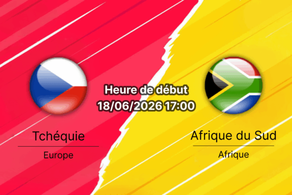 Pronostic République tchèque Afrique du Sud – Mercedes-Benz Stadium Atlanta, Coupe du Monde 2026 Groupe A, 18 juin 2026