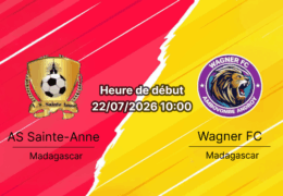 Pronostic AS St Anne Wagner Ambovombe – Stade Elgeco Plus Antananarivo, Yas Coupe de Madagascar 2026 demi-finale 22 juillet